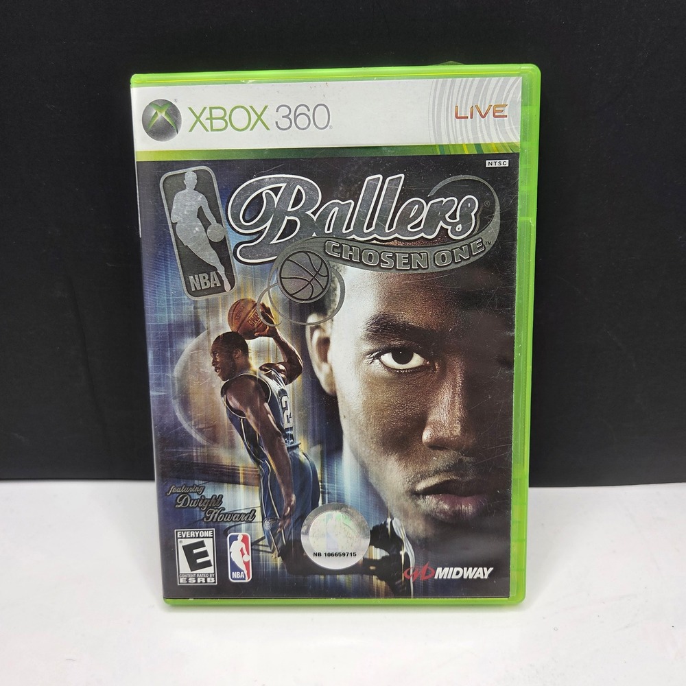 NBA Ballers Chosen One Xbox 360 Midway Basketball Sports Game Dwight Howard